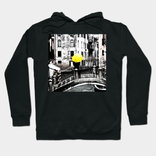 Yellow Umbrella in Venice Hoodie